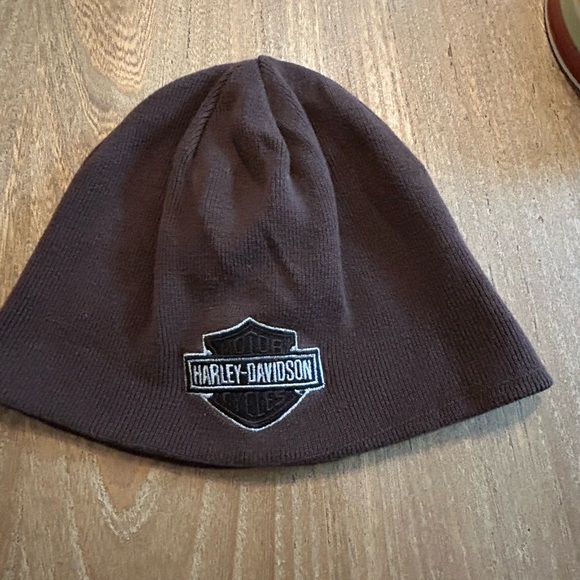Harley-Davidson Other - Harley-Davidson Dark Brown Knit Hat